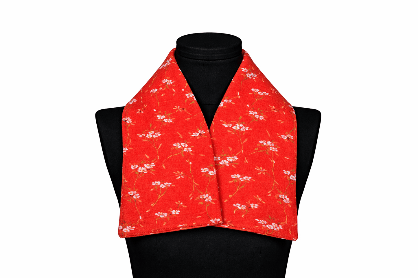 Pure Botanical's Organic Heated & Cooling Neck Wrap, With Removeable Outer Cover In Abloom - Cotton Knit