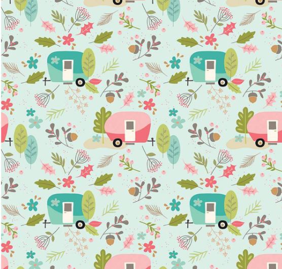 Pure Botanical's Organic Heated & Cooling Neck Wrap, With Removeable Outer Cover In Glamp Camp Main Mint