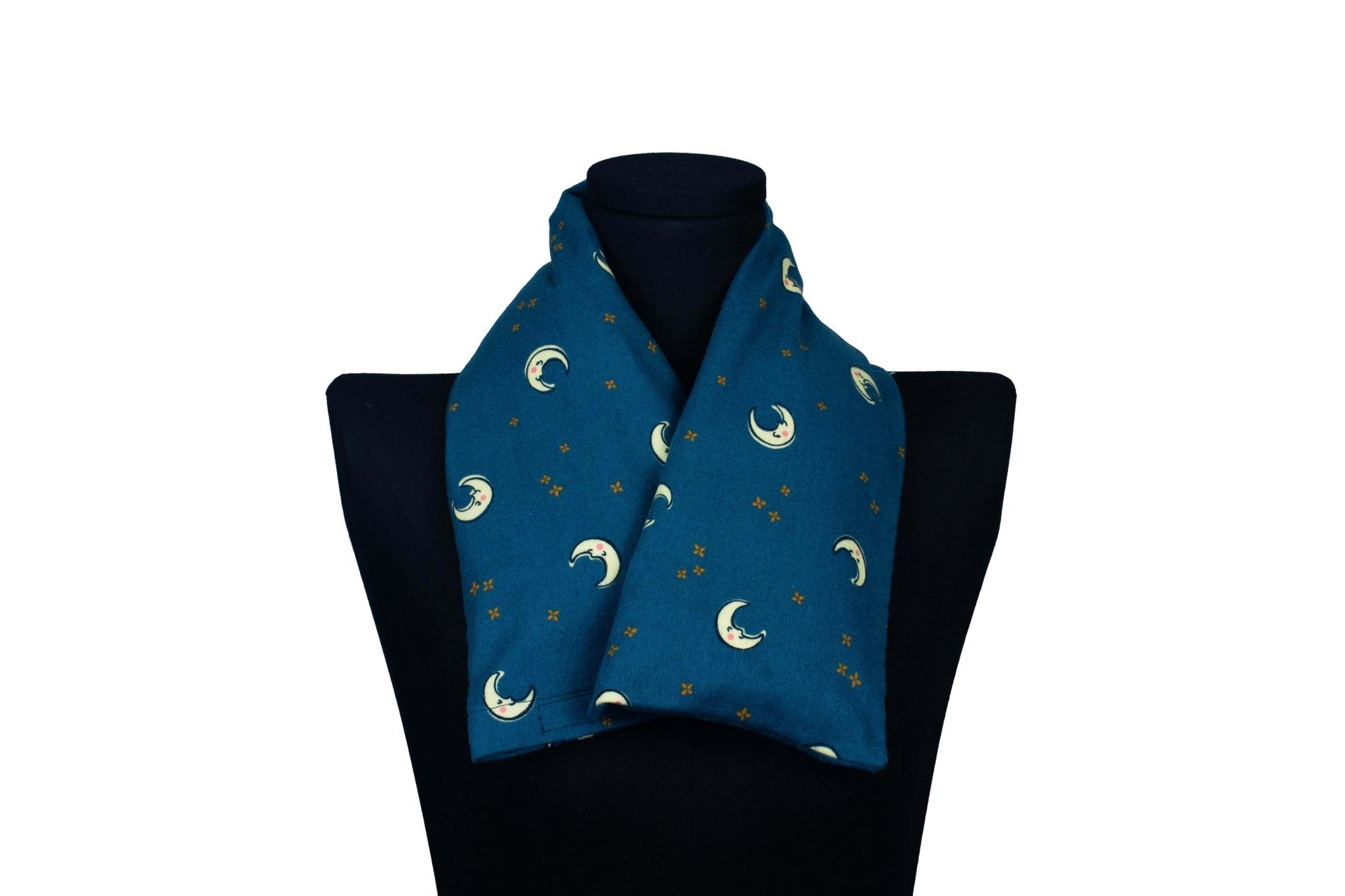 Pure Botanical's Organic Heated & Cooling Neck Wrap, With Removeable Outer Cover In Over the Moon