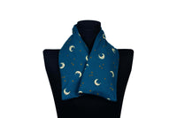 Pure Botanical's Organic Heated & Cooling Neck Wrap, With Removeable Outer Cover In Over the Moon
